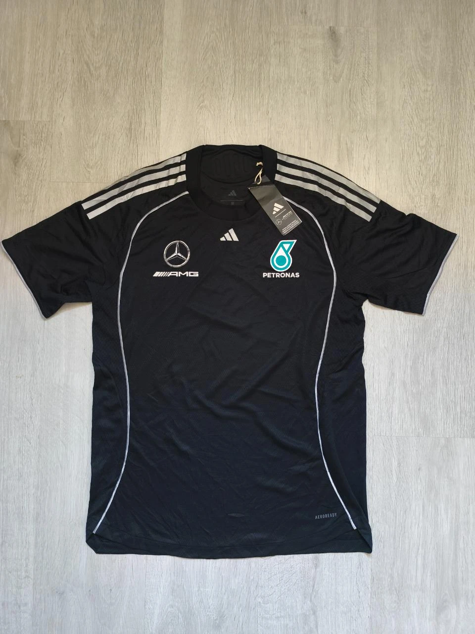 T-shirt Adidas X Mercedes AMG F1 noir Taille M